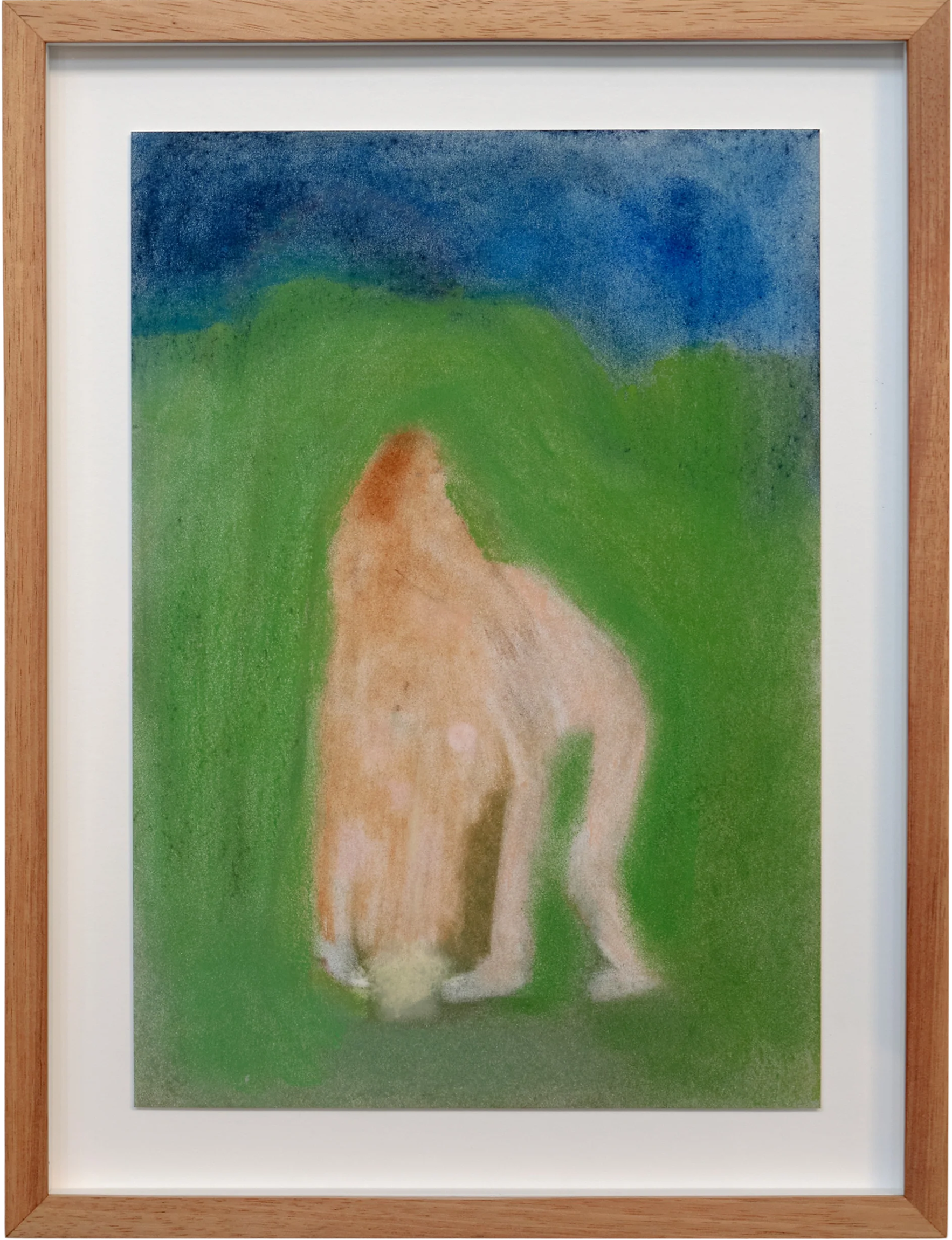 Wife rising out of the ground (after Ken Kiff)